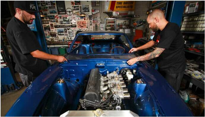 Engine work